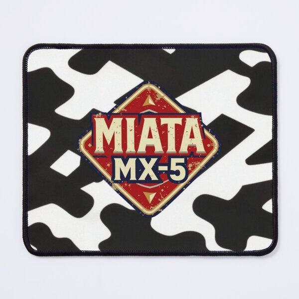 Item preview, Mazda Miata MX5 Retro Logo designed and sold by Dimensionality.