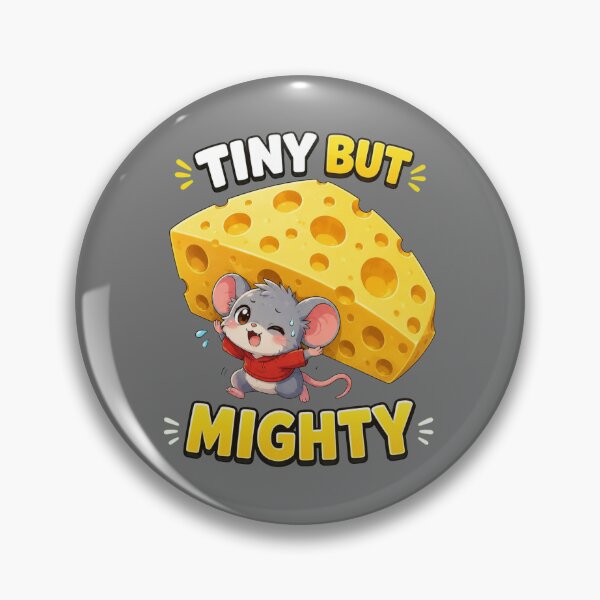 Item preview, Tiny But Mighty Mouse and Cheese designed and sold by SharingLove.