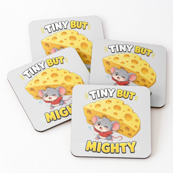 Item preview, Tiny But Mighty Mouse and Cheese designed and sold by SharingLove.