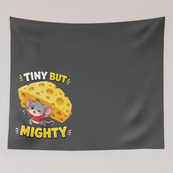Item preview, Tiny But Mighty Mouse and Cheese designed and sold by SharingLove.