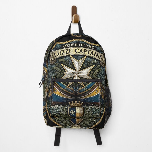 Item preview, Order of the Luzzu Captains Malta Maritime Pride Shield Artwork designed and sold by RoyalOrderGallery.