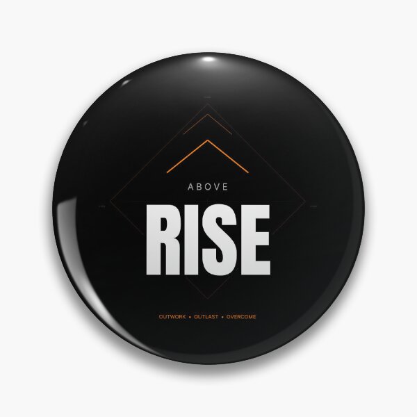 Item preview, Above Rise Motivational Typography Design designed and sold by Hayir Design.