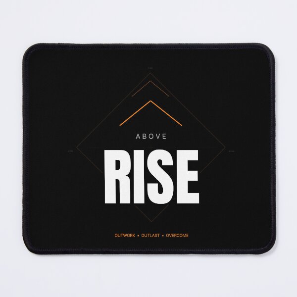 Item preview, Above Rise Motivational Typography Design designed and sold by Hayir Design.