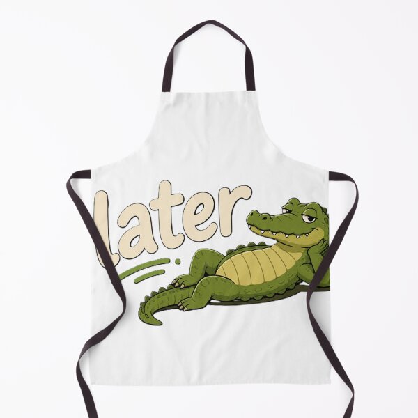 Item preview, Later Alligator | Funny Chill Alligator Cartoon designed and sold by BabiesNanimals.