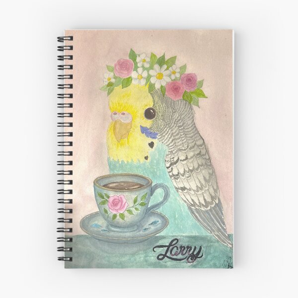 Item preview, Larry the Parakeet designed and sold by Rebecca Bird Lady.