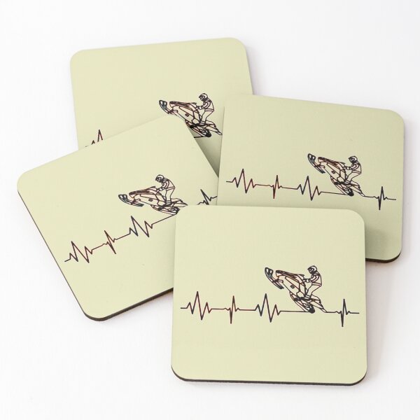 Item preview, Snowmobiling Heartbeat designed and sold by Jewelryrodge.