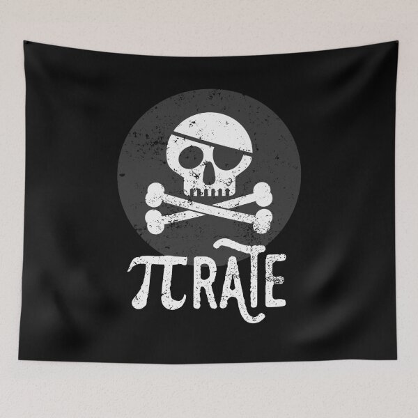 Aperçu de l'œuvre Professeur de crâne de pirate créée et vendue par shoppzee.