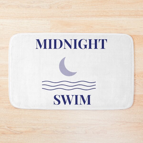 Item preview, Midnight Swim Moon And Waves Minimalist Design designed and sold by corevork.