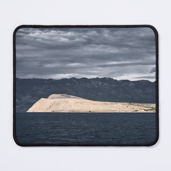 Item preview, Prvić Island opposite Baška on Krk with Velebit mountains designed and sold by RastislavS.