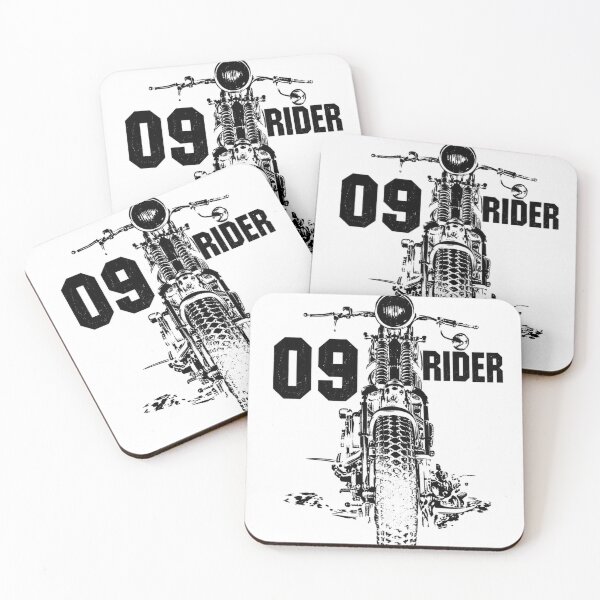 Item preview, Rider Vintage Motorcycle Biker Illustration designed and sold by DKSH1234.