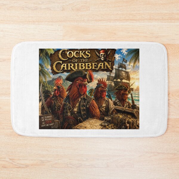 Item preview, Cocks of the Caribbean designed and sold by SnafflesShop.