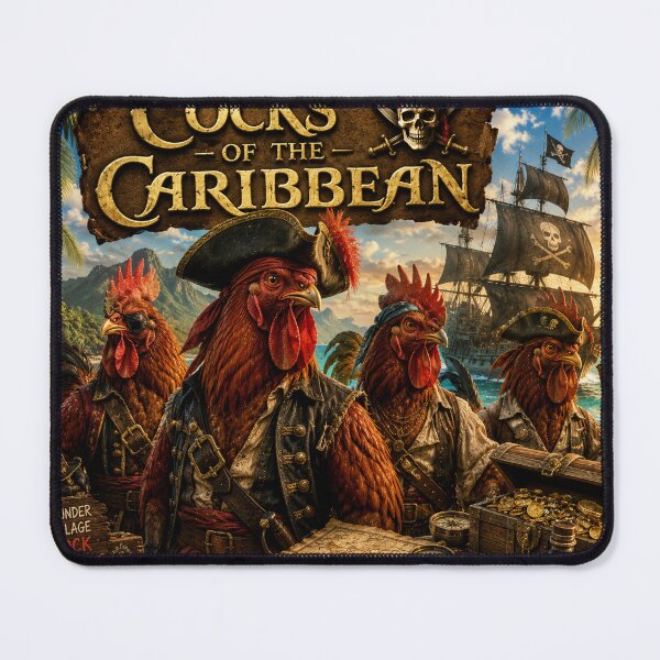 Item preview, Cocks of the Caribbean designed and sold by SnafflesShop.