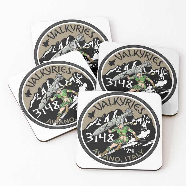 Item preview, USAF 31st Fighter Wing "Valkyries" Aviano Italy 2024 Patch designed and sold by CharlieDesings.