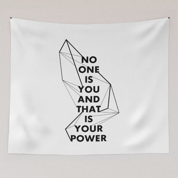 Item preview, No one is you and that is your power designed and sold by 7115.