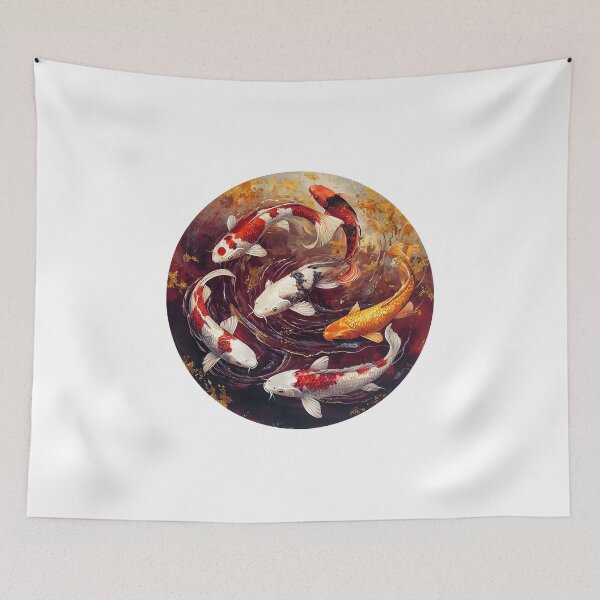 Item preview, 3d Render Of Colorful Koi Fish Digital designed and sold by Checho30.