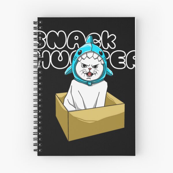 Item preview, Snack hunter – Angry Shark Cat designed and sold by End12Neos.
