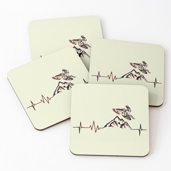 Item preview, Snowmobiling Heartbeat designed and sold by Jewelryrodge.