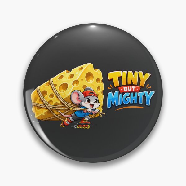 Item preview, Tiny but Mighty Mouse & Cheese designed and sold by SharingLove.