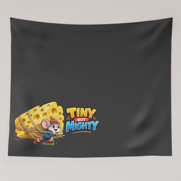 Item preview, Tiny but Mighty Mouse & Cheese designed and sold by SharingLove.