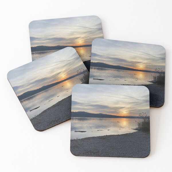Item preview, Golden Sunset at Schiranna, Lake Varese, Italy designed and sold by UnaEmme.