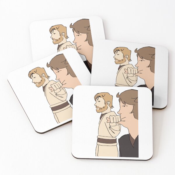 Item preview, Obi-Wan Holding Anakin's Mouth | Star Wars Meme | Funny Jedi Art designed and sold by GeekMix.
