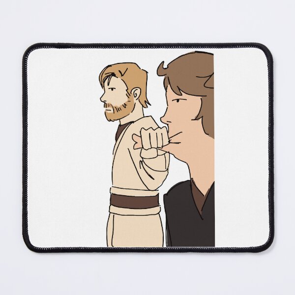 Item preview, Obi-Wan Holding Anakin's Mouth | Star Wars Meme | Funny Jedi Art designed and sold by GeekMix.