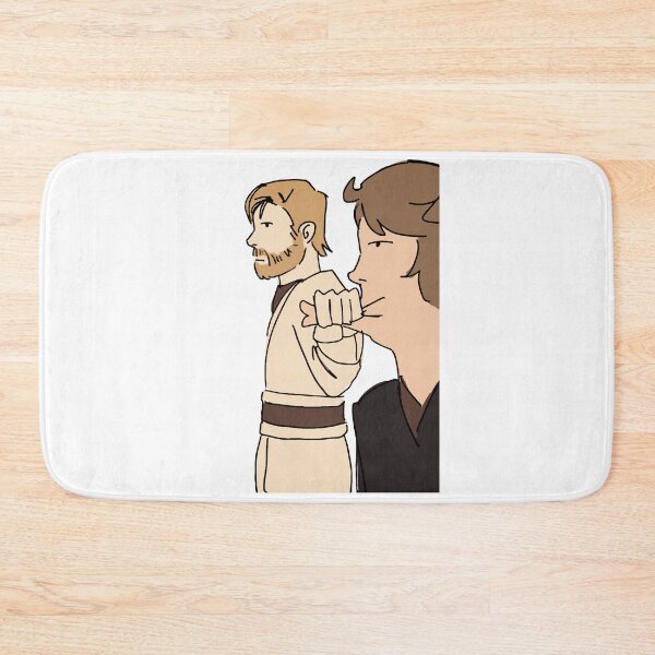 Item preview, Obi-Wan Holding Anakin's Mouth | Star Wars Meme | Funny Jedi Art designed and sold by GeekMix.