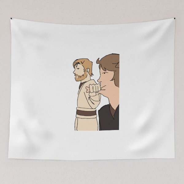 Item preview, Obi-Wan Holding Anakin's Mouth | Star Wars Meme | Funny Jedi Art designed and sold by GeekMix.