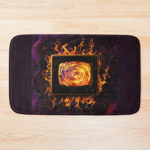 Item preview, 3d Render: Vintage Tv Glitch Digital Art designed and sold by Checho30.