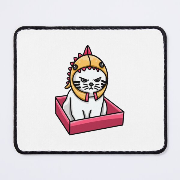 Item preview, Grumpy Dino Cat in a Box designed and sold by End12Neos.