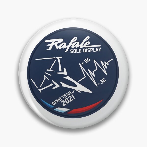 Item preview, French Air Force Rafale Solo Display Team 2021 Patch designed and sold by CharlieDesings.