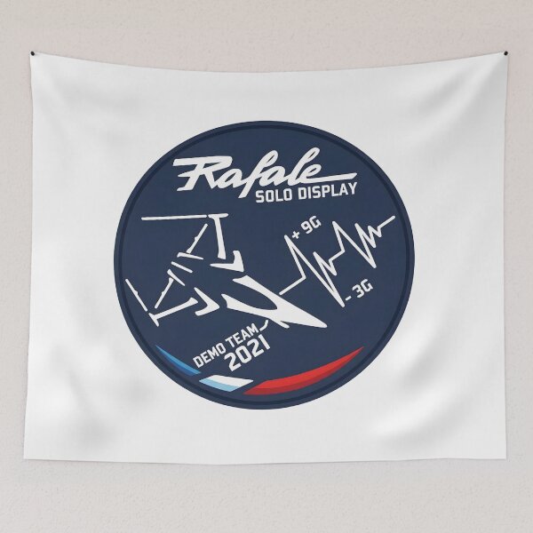 Item preview, French Air Force Rafale Solo Display Team 2021 Patch designed and sold by CharlieDesings.