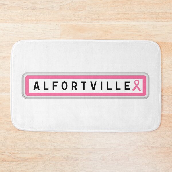 Item preview, Alfortville Pink October sign – Val-de-Marne, Île-de-France designed and sold by Panneaux et signalisations - NPOITEVIN.
