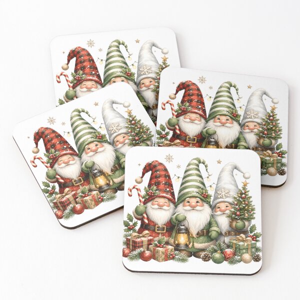 Item preview, Trio Of Gnomes designed and sold by Whimsy Petal and Co..