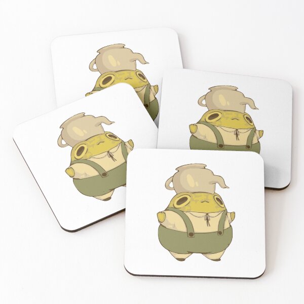 Item preview, Cute Humanoid Frog with Kettle Hat | Whimsical Fantasy Character | Cozy Illustration designed and sold by GeekMix.
