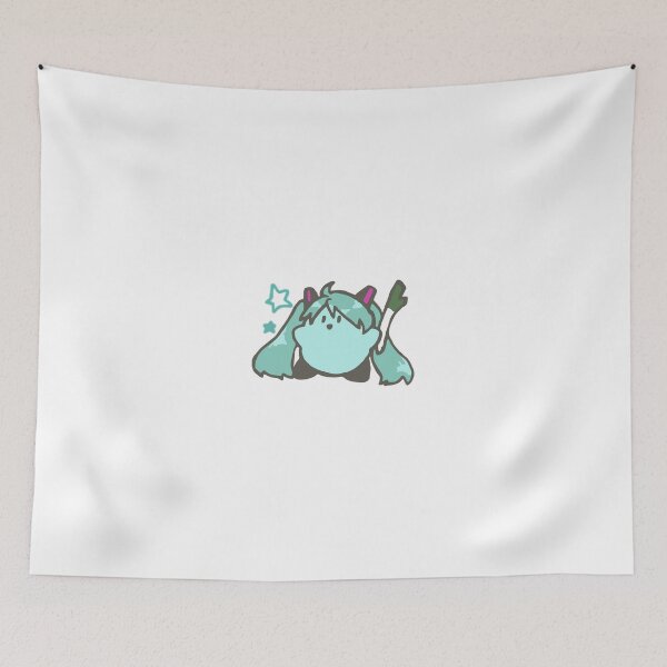 Item preview, Hatsune Miku x Kirby | Cute Vocaloid Gaming Mashup | Anime Artwork designed and sold by GeekMix.