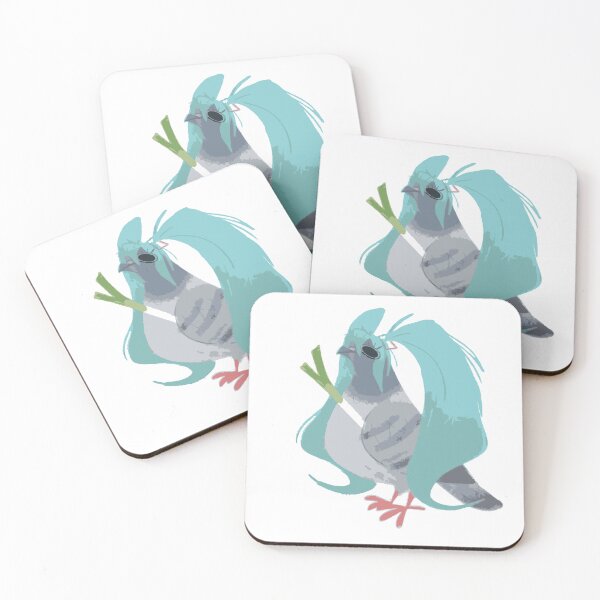 Item preview, Hatsune Miku as a Pigeon | Funny Vocaloid Anime Artwork designed and sold by GeekMix.