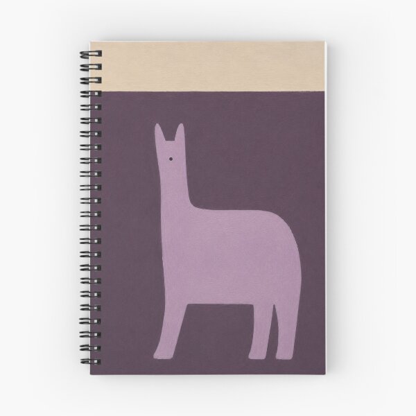 Artikelvorschau, Unbekanntes Wesen – Minimalistische Lavendel-Lama-Kunst. Von Moodzu. entworfen und verkauft von Moodzu.