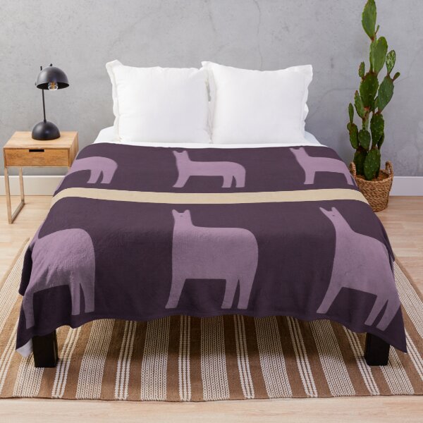 Item preview, "Unknown Creature" – Minimalist Lavender Llama Art. By Moodzu. designed and sold by Moodzu.