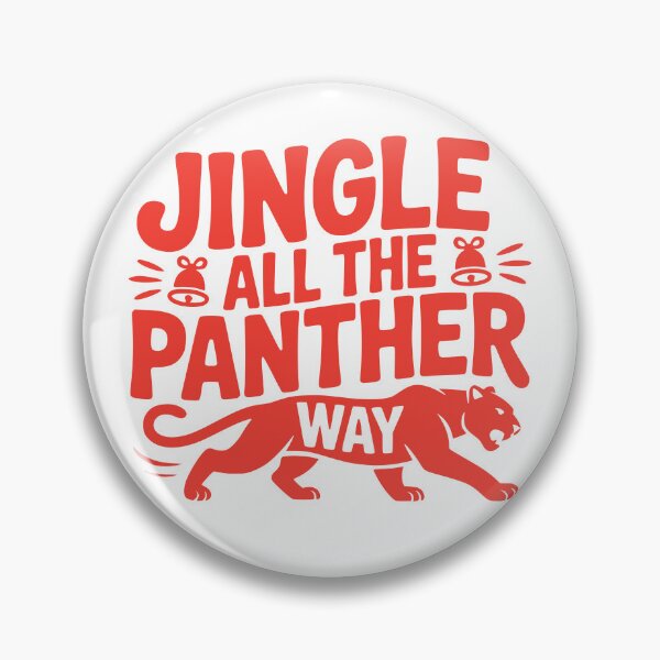 Item preview, Jingle All the Panther Way designed and sold by theartfulaspie.