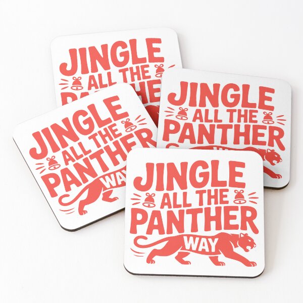 Item preview, Jingle All the Panther Way designed and sold by theartfulaspie.