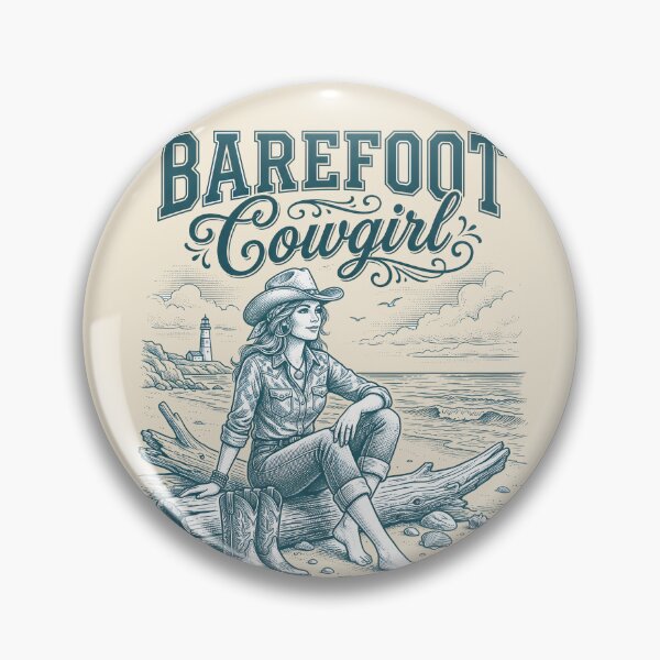 Item preview, Barefoot Cowgirl – Coastal Cowgirl Beach Design designed and sold by Sea Gem.