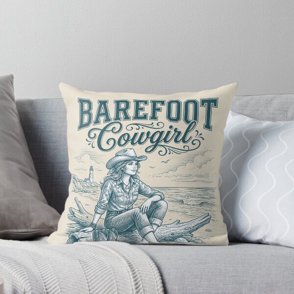 Item preview, Barefoot Cowgirl – Coastal Cowgirl Beach Design designed and sold by Sea Gem.