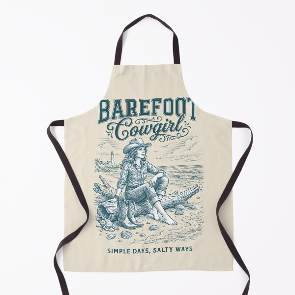 Item preview, Barefoot Cowgirl – Coastal Cowgirl Beach Design designed and sold by Sea Gem.