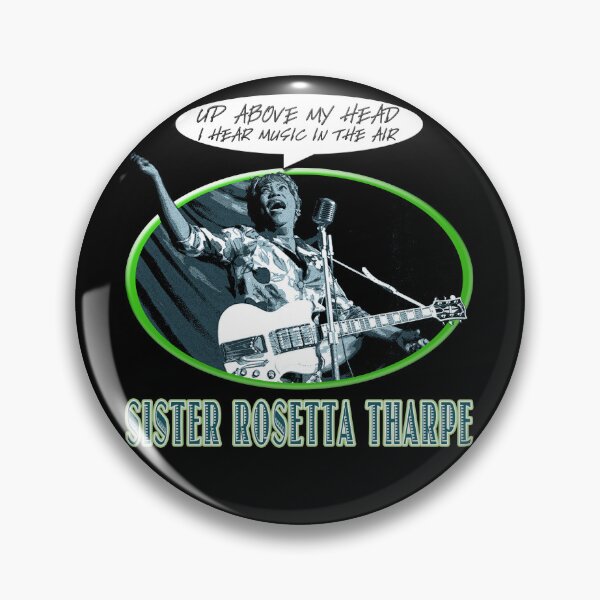 Item preview, Sister Rosetta Tharpe designed and sold by Lonesome Dog Art.