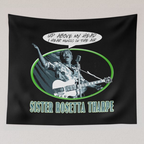 Item preview, Sister Rosetta Tharpe designed and sold by Lonesome Dog Art.