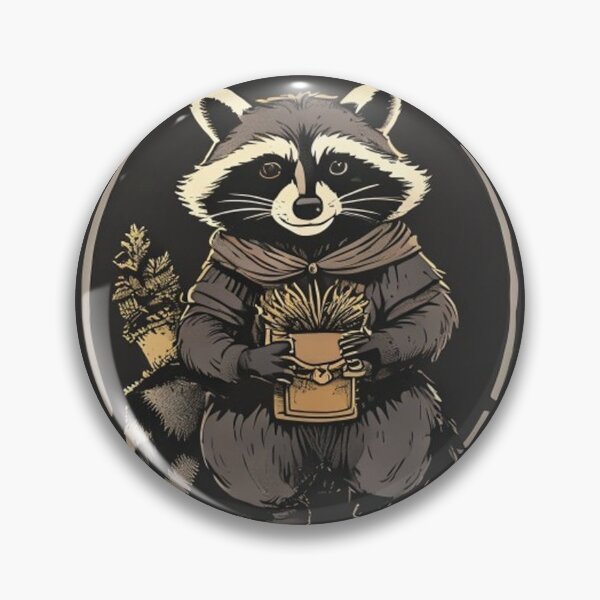 Item preview, The Fool Tarot Card Jimothy Raccoon Meme designed and sold by Gurjeetpixelart.