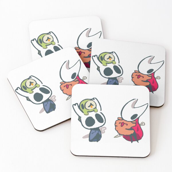 Item preview, Hornet & The Knight with Tiny Companions | Hollow Knight | Gaming Art designed and sold by GeekMix.