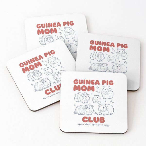 Item preview, Guinea Pig Mom Club Funny Guinea Pig Lover T-Shirt Cute Pet Owner Gift designed and sold by StickerNestYou.