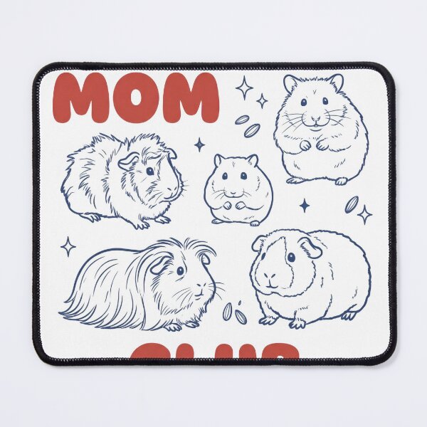 Item preview, Guinea Pig Mom Club Funny Guinea Pig Lover T-Shirt Cute Pet Owner Gift designed and sold by StickerNestYou.